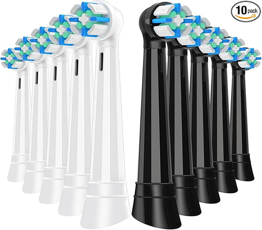 Replacement Heads for IO Replacement Heads,Brush Heads Compatible with Oral B iO 3/4/5/6/7/8/9/10 Series Electric Toothbrush,10 Count IO Refills Head