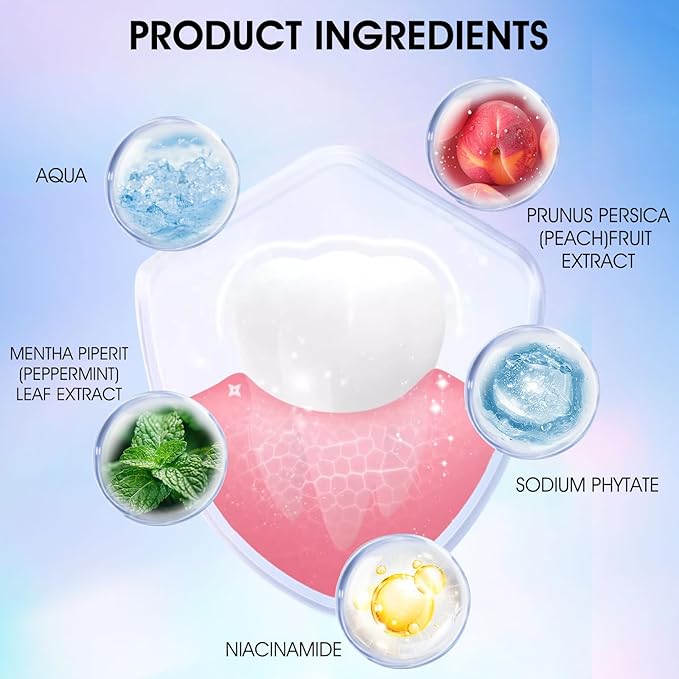 2PCS Niacinamide Whitening Toothpaste, Niacinamide Toothpaste, Whitening Teeth, Fresh Breath, Remove Tooth Stains