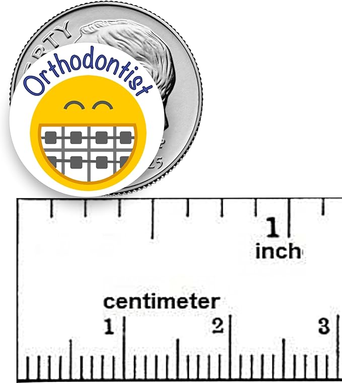 Orthodontist Planner Stickers – 54 Vinyl Labels for Braces Checkups, Dentist Appointments, Health Scheduling, Wellness Tracking, Functional Productivity Bullet Journaling Layouts