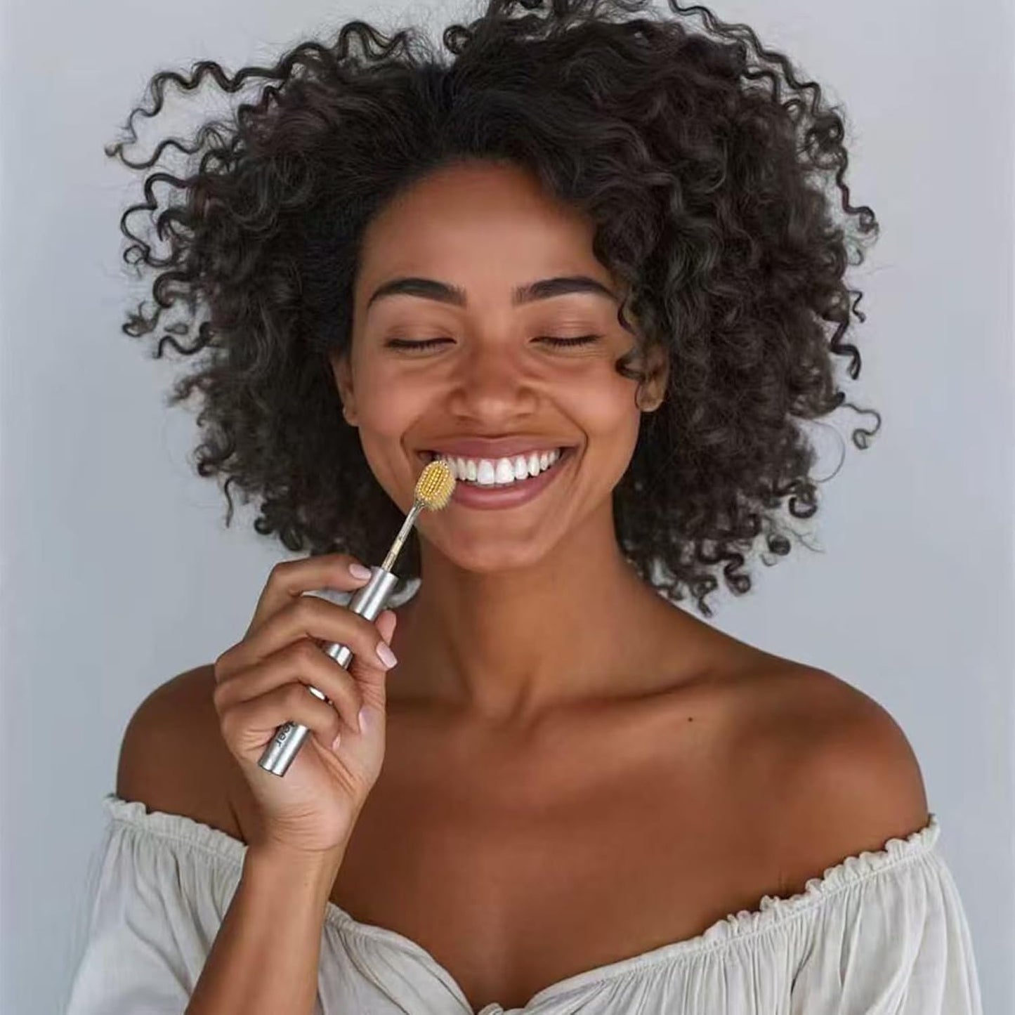 Ultra Soft Manual Toothbrushes for Adults Sensitive Gums– Eco-Friendly Aluminum Alloy+ABS Handle with 3 Replaceable Gum Care Heads, Gentle Wide Bristles for Sensitive Teeth & Gums