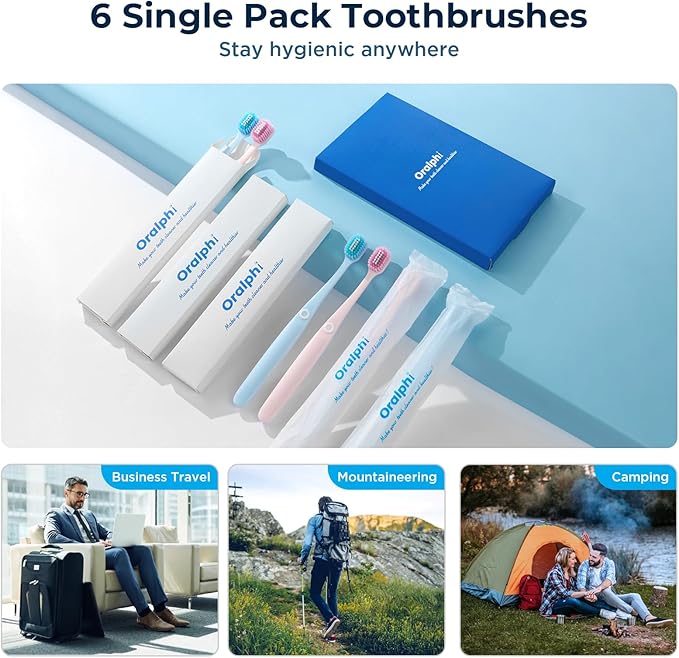 Night Cleanliness Triple-Layer Soft Bristle Toothbrush, 10000+ Flossing Bristles for Sensitive Gums& Food Debris Removal, Wide Slim Head Soft Toothbrushes for Adults, Pregnant, Elderly, Braces