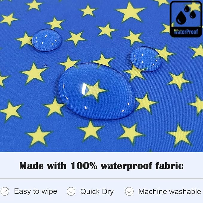 Full Coverage Waterproof Feeding Bib for Toddlers – Extra Long Apron Bib for Mealtime, Self-Feeding, High Chairn