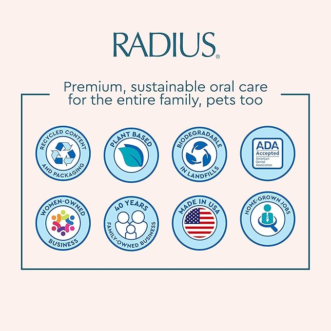 RADIUS USDA Organic Toothpaste 3oz Non Toxic Chemical-Free Gluten-Free Designed to Improve Gum Health & Prevent Cavity - Clove Cardamom - Pack of 2