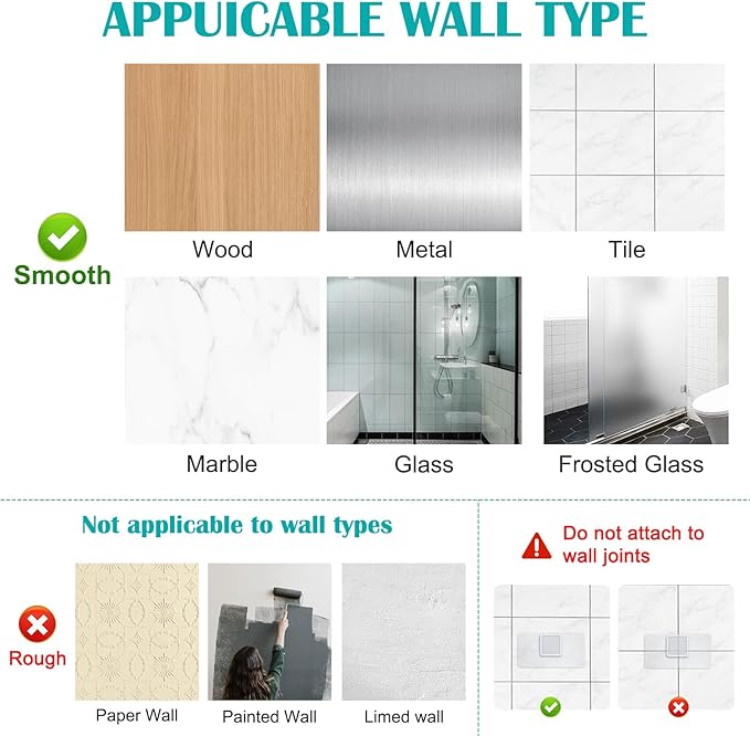 Toothbrush Holders Wall Mounted with Cover, Electric Tooth Brushing Holder for Bathroom, 2 Slots Self Adhesive Toothbrush Organizer, Toothbrush Stand for Family, Kids (1, Transparent Black)