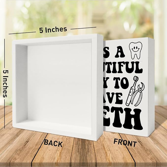 Dentist Gifts for Women Men Doctor, Gifts for Dentists Dental Assistant Student, Dental School Graduation Hygienist Gifts, Dental Decorations for Office Room Desk, Dental Office Decor, Save Teeth