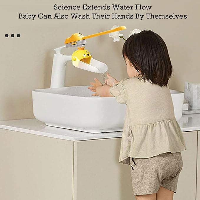 Faucet Handle Extender Set - Faucet Extender for Toddlers Faucet Handle Extender for Toddlers Faucet Extender for Kids-Yellow