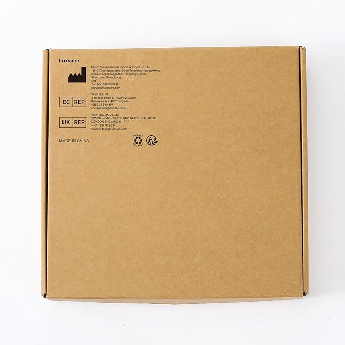 Luxspire Bathroom Vanity Tray Countertop, 10" Marble Tray for Kitchen Counter, Resin Oval Tray for Soap Dispenser and Toilet Tank, Decorative Trays for Perfume, Jewelry, Small, Faux Marble White