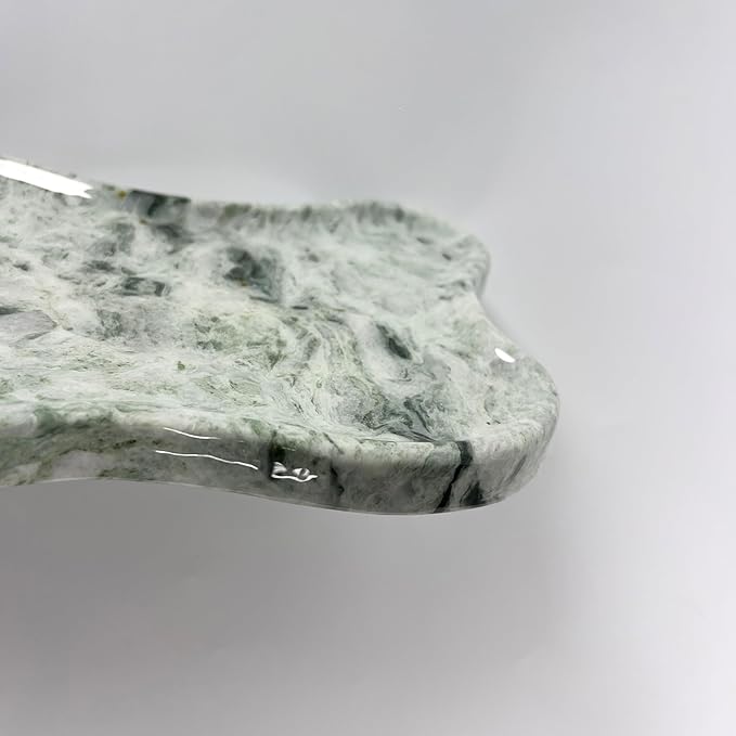 Natural Travertine Tray (Green（Glossy）)