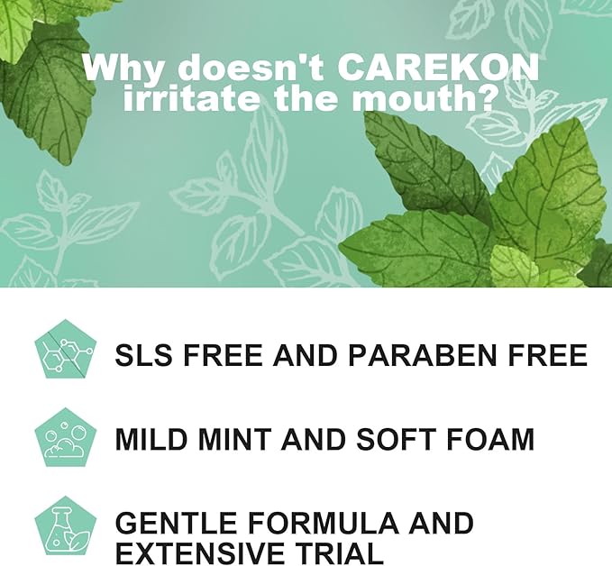 Hydroxyapatite Fluoride Toothpaste for Sensitive Teeth, Enamel Remineralization, Cavity Reversal, Gum Care, Mint Flavor, Travel Size, 2 x 3.52oz