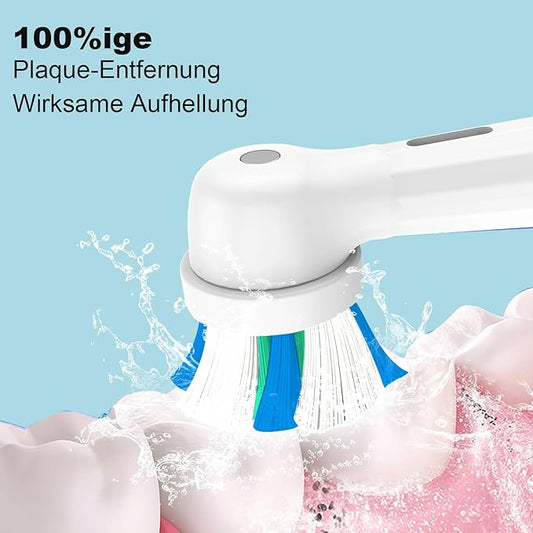 8 Pack IO Replacement Heads Compatible with IO 2/3/4/5/6/7/8/9/10/Deep Clean Series Electric Toothbrushes, Brush Heads (White)