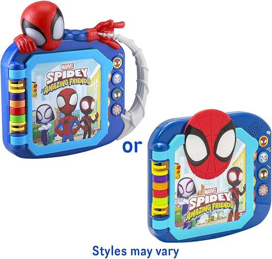 eKids Spidey and His Amazing Friends Book, Toddler Toys with Built-in Preschool Learning Games, Educational Toys for Fans of Spiderman Toys and Gifts (Styles May Vary)