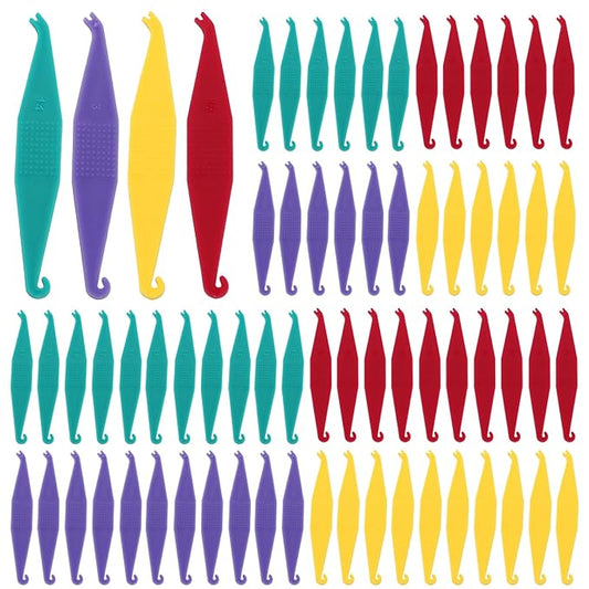 160PCS Colorful Braces Rubber Band Tool, Disposable Plastic Orthodontic Rubber Bands Tool Dental Elastic Rubber Bands Placers for Braces,Braces Removal KitBraces Rubber Bands Tool Braces Tools