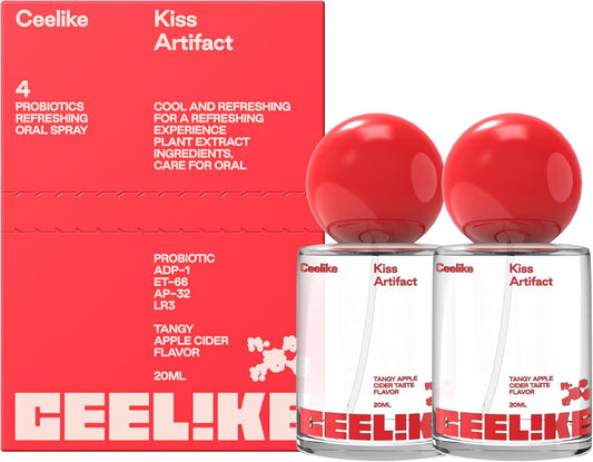 Oral Spray – Fresh Breath, Dual Cooling Experience & Convenient On-The-Go Design – Perfect for Freshening Breath Anywhere, Anytime (Apple Cider, 2 Count)