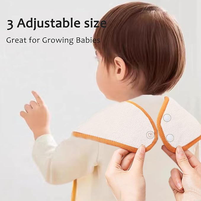 Bibs,Extra large bibs for Toddlers, Towel Bibs,Waterproof and super absorbent.