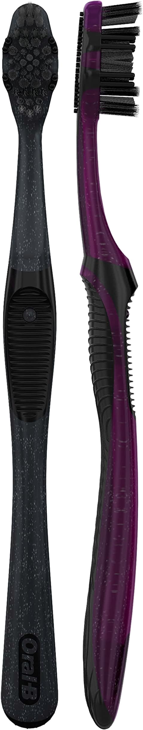 Oral-B Charcoal Toothbrushes, Medium 2ct (Pack of 2)