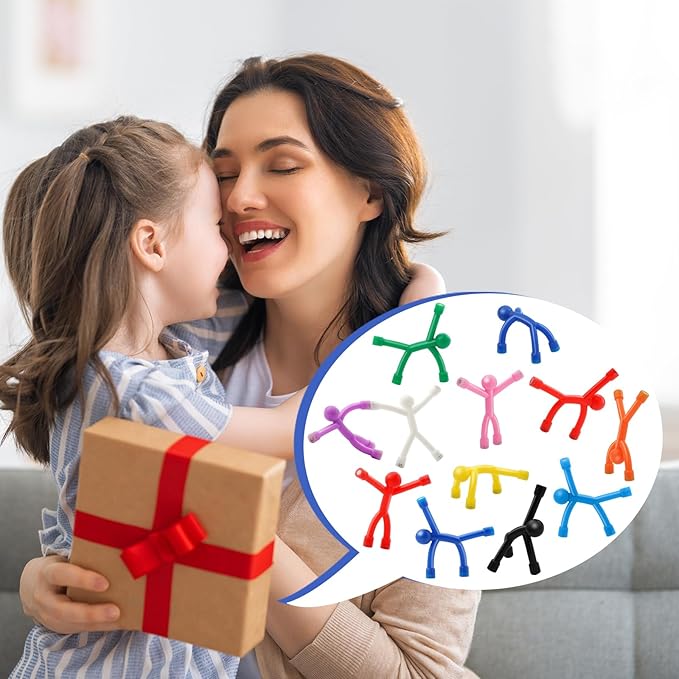 6Pcs Magnetic-People-Magnet-Men, Magnetic Travel Toys for Kids, Creative, Portable and Educational, Funny Magnets for Kids, Small Toys for Classroom Prizes, Easter Egg Stuffers, Office