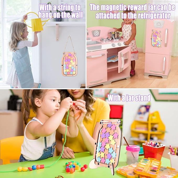 Magnetic Reward Jar,Personalized Reward Jar,Classroom Reward Jar,Kids Reward Jar