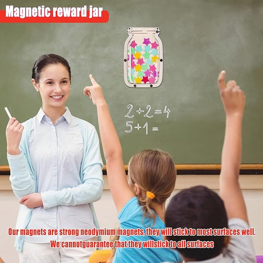 Magnetic Reward Jar,Personalized Reward Jar,Classroom Reward Jar,Kids Reward Jar