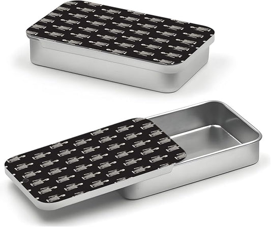 Portable Dental Floss Case, Refillable Cute Travel Floss Dispenser for Men & Women, Pocket Travel Floss Picks Case for Purse, Backpack, Bag Cute Skeleton Hands