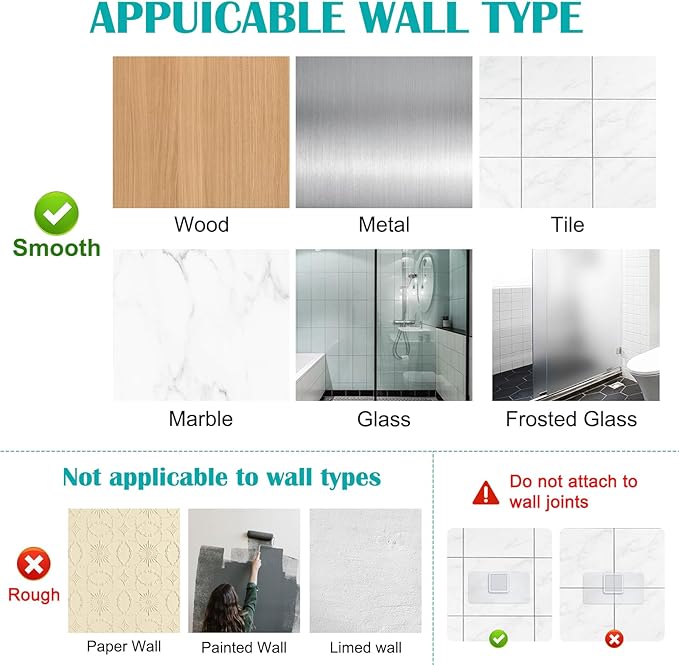 2 PCS Toothbrush Holders Wall Mounted with Cover, Electric Tooth Brushing Holder for Bathroom, 2 Slots Self Adhesive Toothbrush Organizer, Toothbrush Stand for Family, Kids (2, Wood Grain)