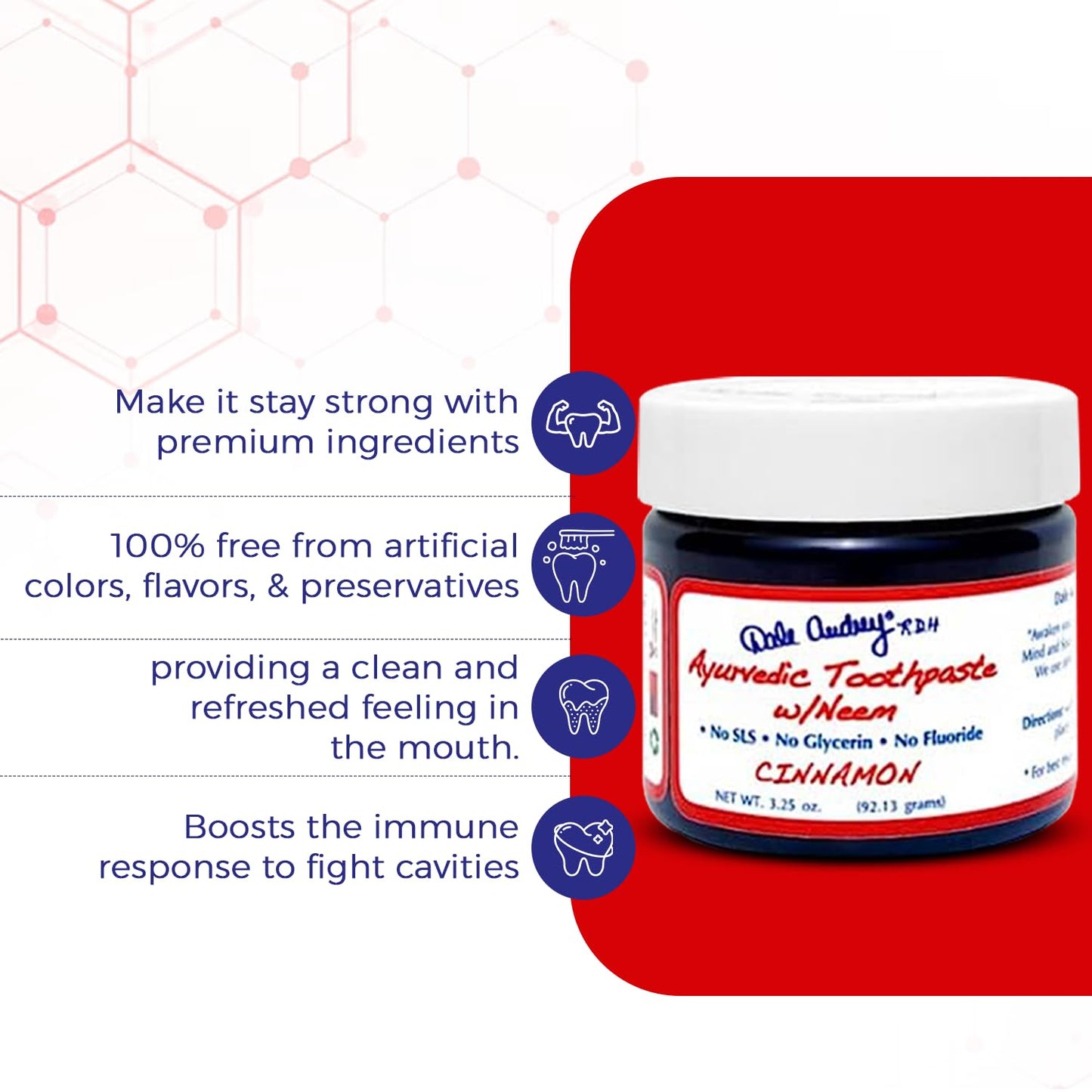 Oil Pulling for Teeth and Gums | Natural Oral Pulling Rinse Mouthwash | Cinnamon Flavor Mineralizing Tooth Paste for Whitening and Sensitive Teeth | Professional Flexible Metal Tongue Brush