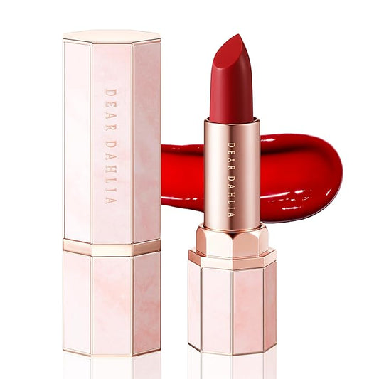 DEARDAHLIA Lip Paradise Sensual Lip Glow (Chloe) - Weightless Hydrating Vegan Lipstick with Glossy Finish, Natural Radiant Glow & Shea Butter Nourishment. 0.11 oz