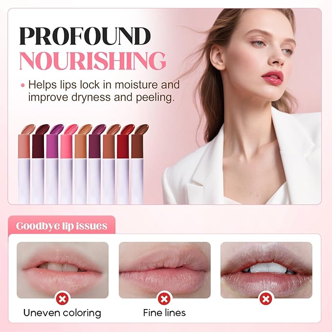 Lips Staining Lip Oil, 2026 New Lip Tint Lips Oil Long-Lasting Moisturizing, Plumping Hydrating Glossy Lip Glosses, Glossy Lip Stain Creamy Texture for Girl and Women (TAMARIND)
