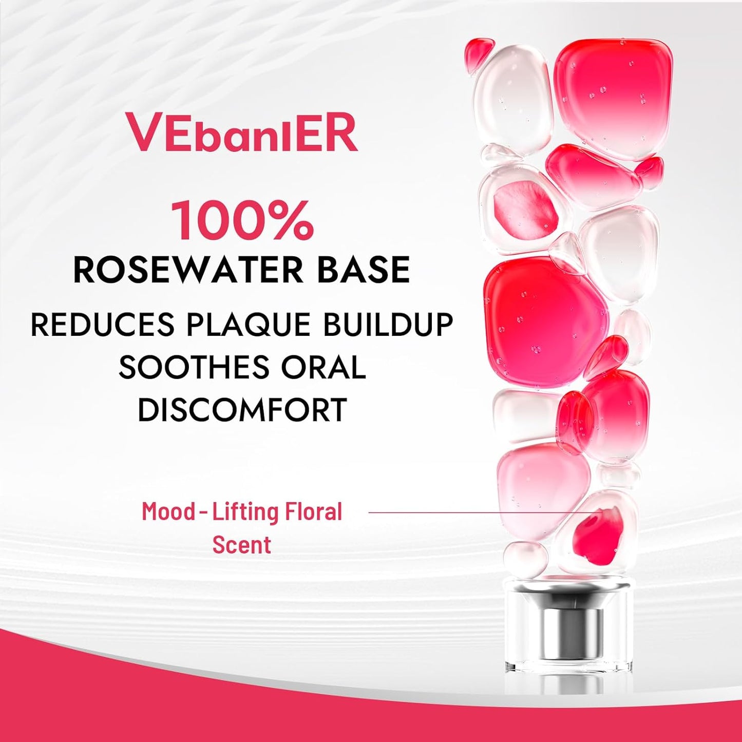 MALIC Acid Teeth Whitening Toothpaste,Natural Care Deep Stain Removal&Plaque,Fluoride Free,Non Toxic,for Adults, Kids and Sensitive Teeth，with Niacinamide，3.57oz.