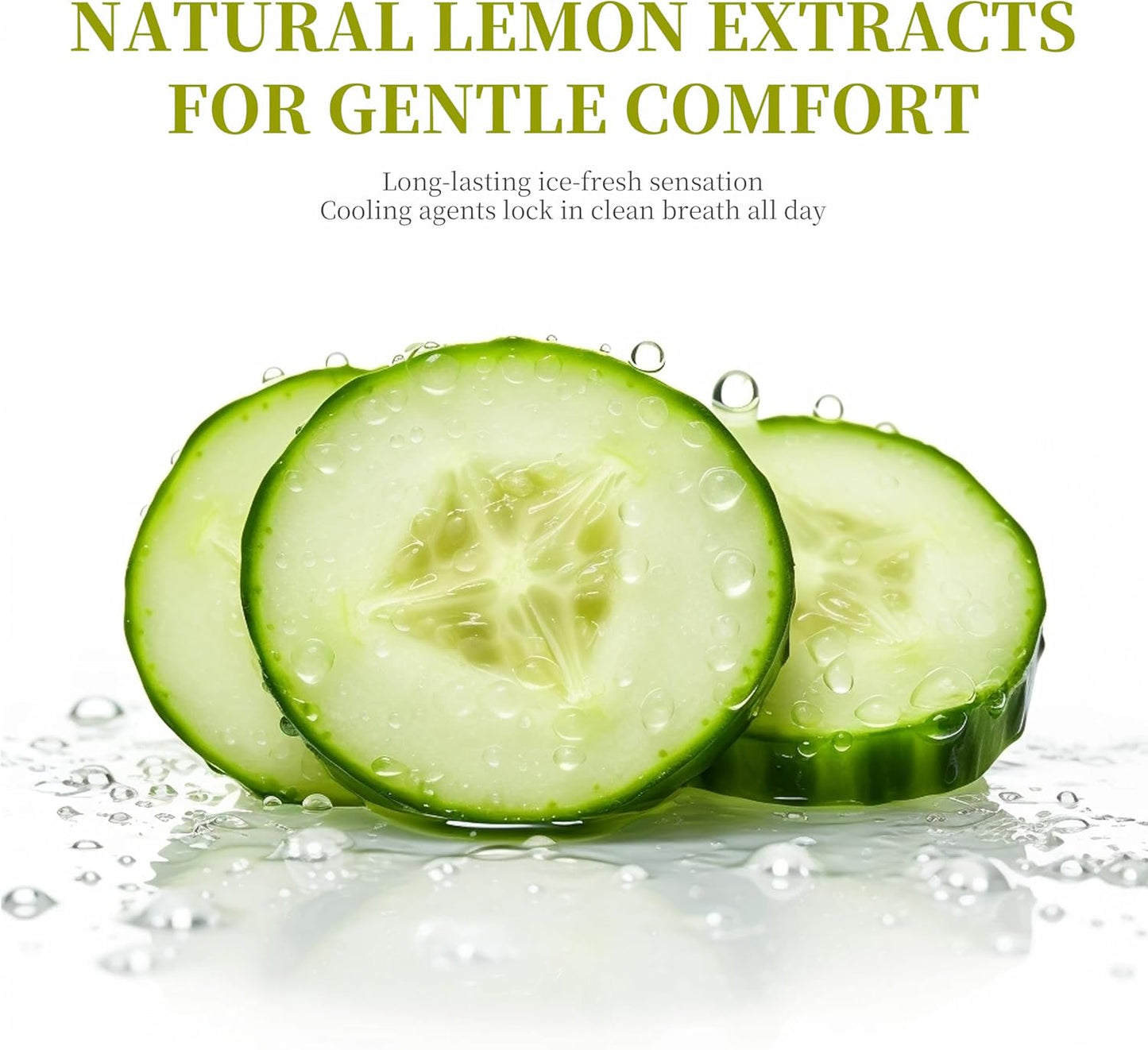 Oral Spray – Fresh Breath, Dual Cooling Experience & Convenient On-The-Go Design – Perfect for Freshening Breath Anywhere, Anytime (Cucumber, 2 Count)