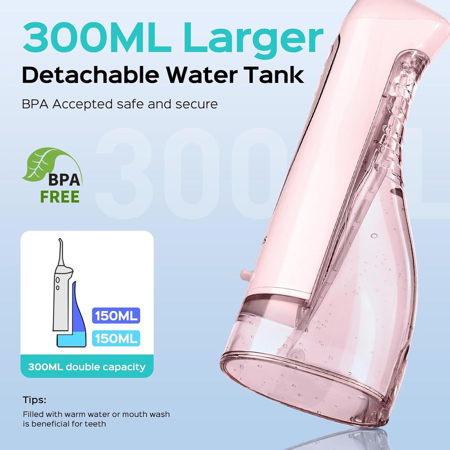 COSLUS Portable Water Flosser with Electric Toothbrush Combo: 2-in-1 Oral Clean Kit for Teeth, Braces, Gums Care - Brushing & Flossing for Adults, Family, Travel Use, BPA-Free, Black, C20 & C41