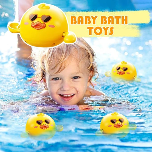 Bath Toys Kids Wind – Functional Sturdy Elegant Up Sunglasses Duck , Sleek, Durable, Modern, , Shower Preschool Learning, Games Travel Pool Party Beach | Kids Show Compact Lightweight