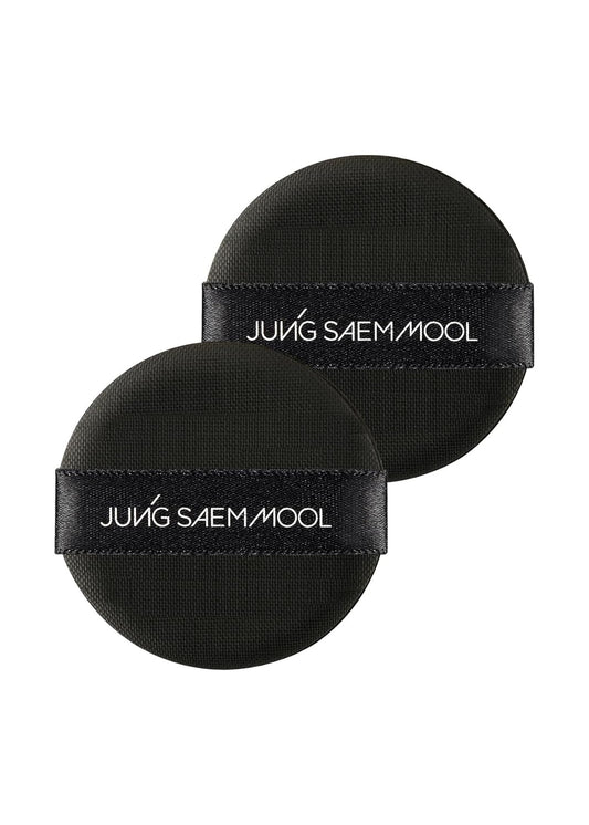 JUNG SAEM MOOL Cushion Puff Natural Cover Puff for Smooth Fitting with The Round Shape 2.1 Inch