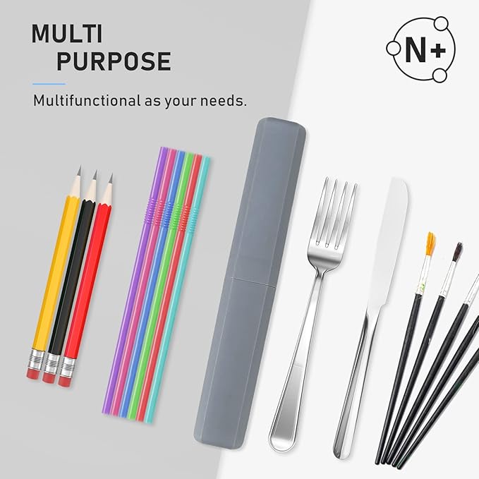 Mulbozy Travel Toothbrush Case, Portable Toothbrush Protector Cover, Breathable Wheat Straw Toothbrush Holder for Traveling, Camping, Business, Home, School, Gym, and More - 4 Packs