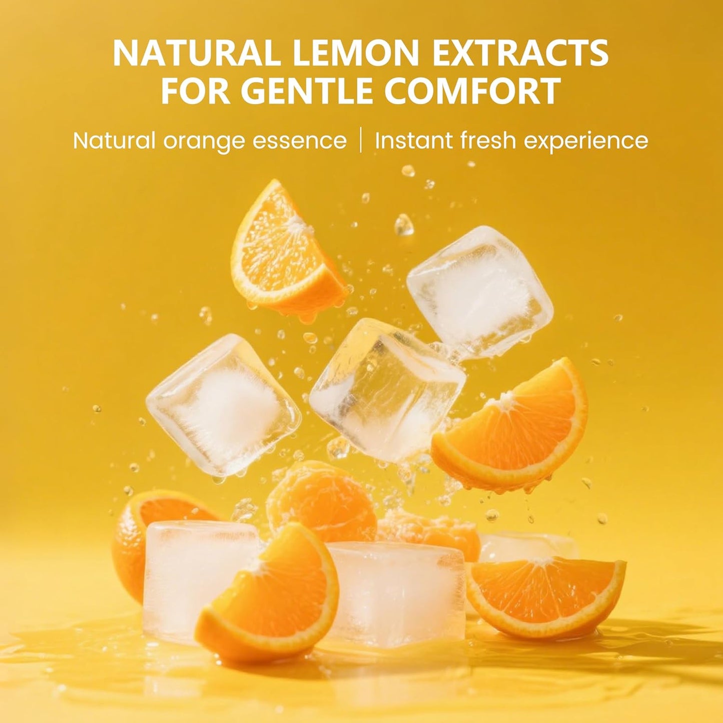 Oral Spray – Fresh Breath, Dual Cooling Experience & Convenient On-The-Go Design – Perfect for Freshening Breath Anywhere, Anytime (Orange, 1 Count)