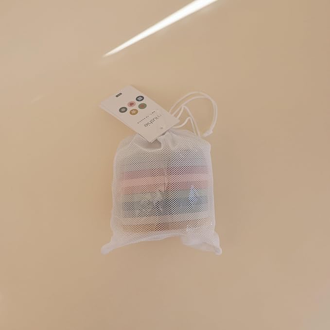 mushie Foam Bath Puzzle | 10 Pieces for Ages 3 Years+ | Floating Foam for Kids and Toddlers