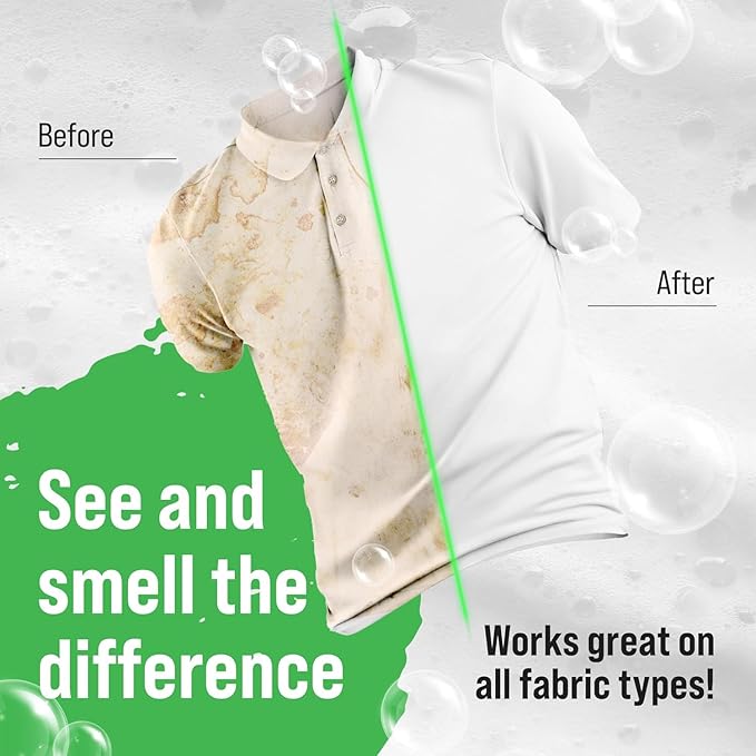 Rockin' Green Classic Rock Laundry Detergent Powder (90 Loads) - All Natural Laundry Detergent - Sensitive Skin Laundry Powder (Unscented)