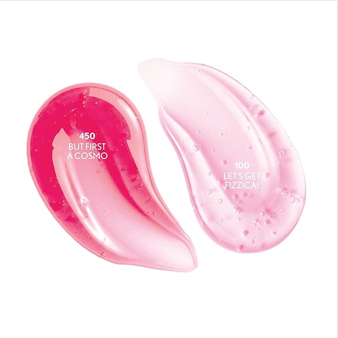 COVERGIRL Clean Fresh Yummy Gloss Bite-Sized Minis Kit - Let’s Get Fizzical & But First a Cosmo - 0.16 fl oz each