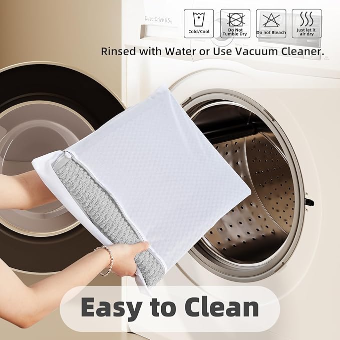 Large Bathroom Rugs Non Slip Washable Bath Rugs Super Absorbent Bathroom Rug Thin Quick Dry Low Pile Bath Mats, Light Grey 36"x48"