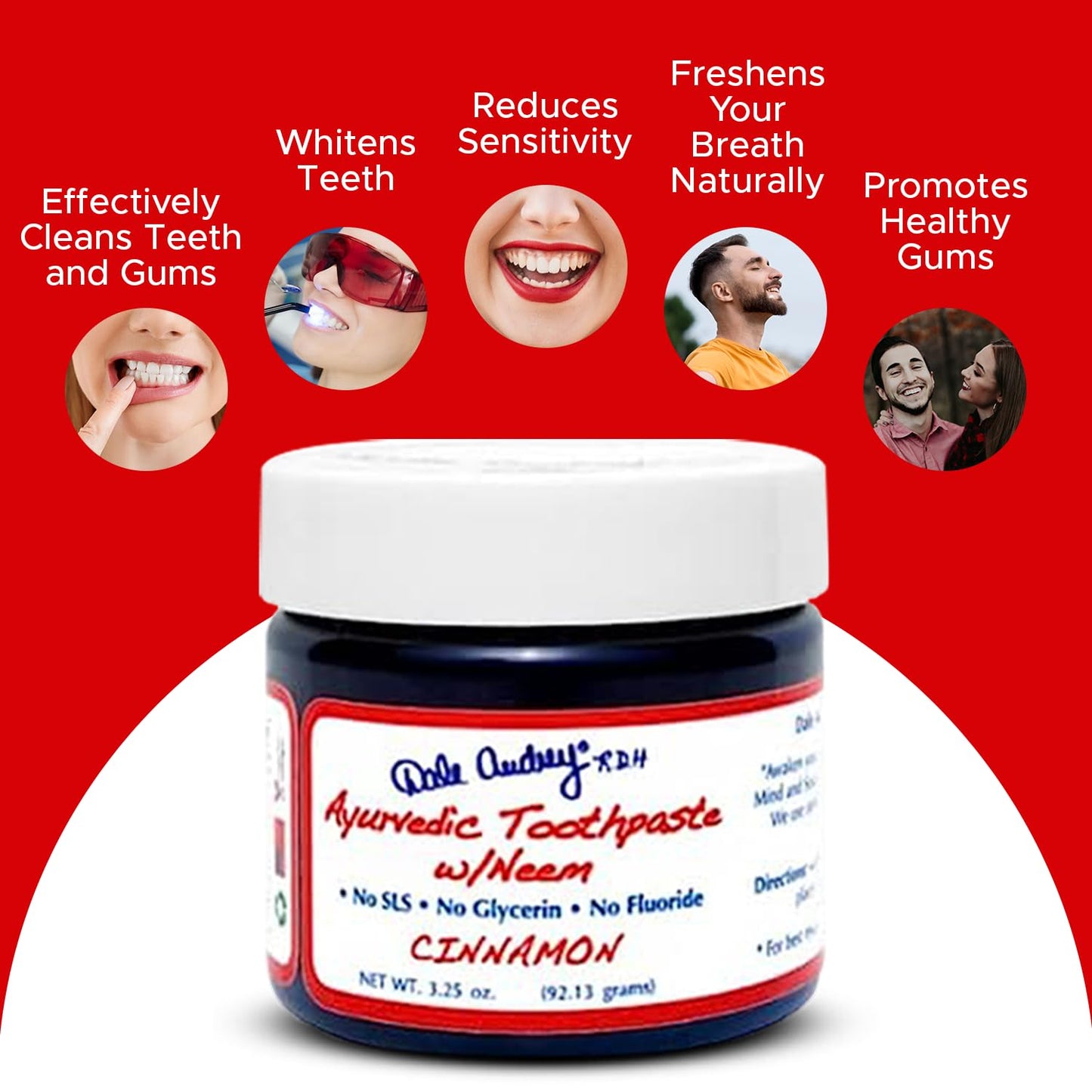 Oil Pulling for Teeth and Gums | Natural Oral Pulling Rinse Mouthwash | Cinnamon Flavor Mineralizing Tooth Paste for Whitening and Sensitive Teeth | Professional Flexible Metal Tongue Brush