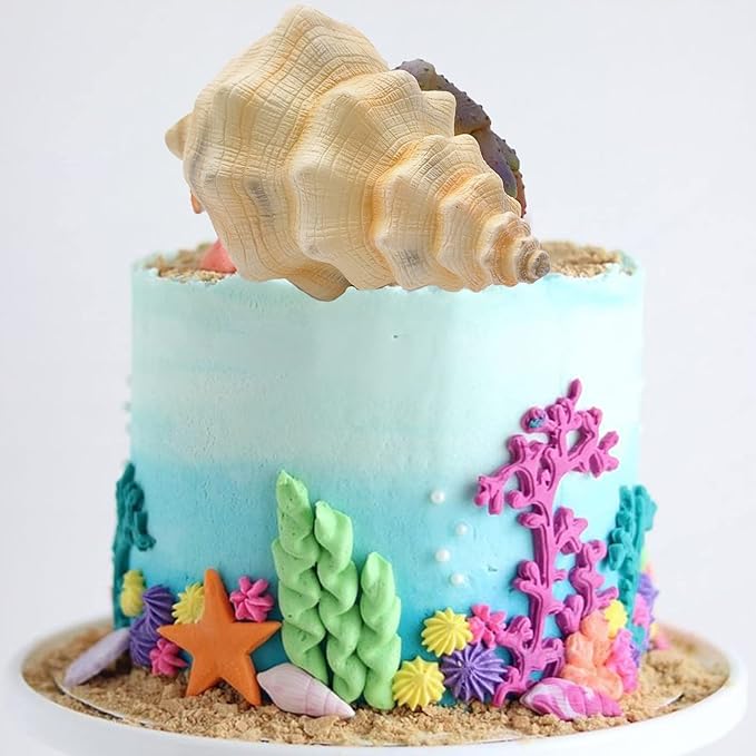 Gemini&Genius Sea Animal Hermit Crab Action Figure Toy for Kids, Soft Rubber Realistic Ocean Crab Educational and Role Play Toys for Kids and Collectors, Great Swimming and Bath Toys (Hermit Crab)