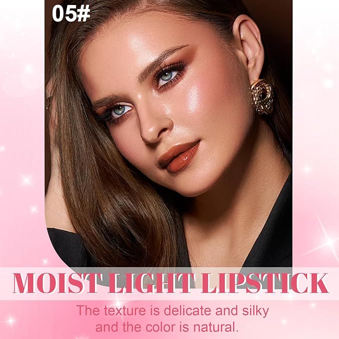 Brown Honey Tinted Lip Stain Lip Balm Lip Gloss Lipstick, Sheer Hydrating Lip Stains Tint, Moisturizing Lip Color for All Skin Tones, Nourishing Lip Balm with a Hint of Natural Black Cherry Tint