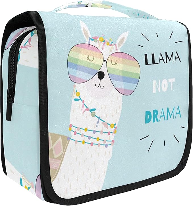 senya Hanging Travel Toiletry Bag Kit Makeup Case Cosmetics Organizer for Men Women