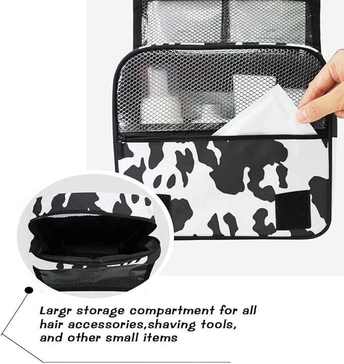 senya Hanging Travel Toiletry Bag Kit Makeup Case Cosmetics Organizer for Men Women