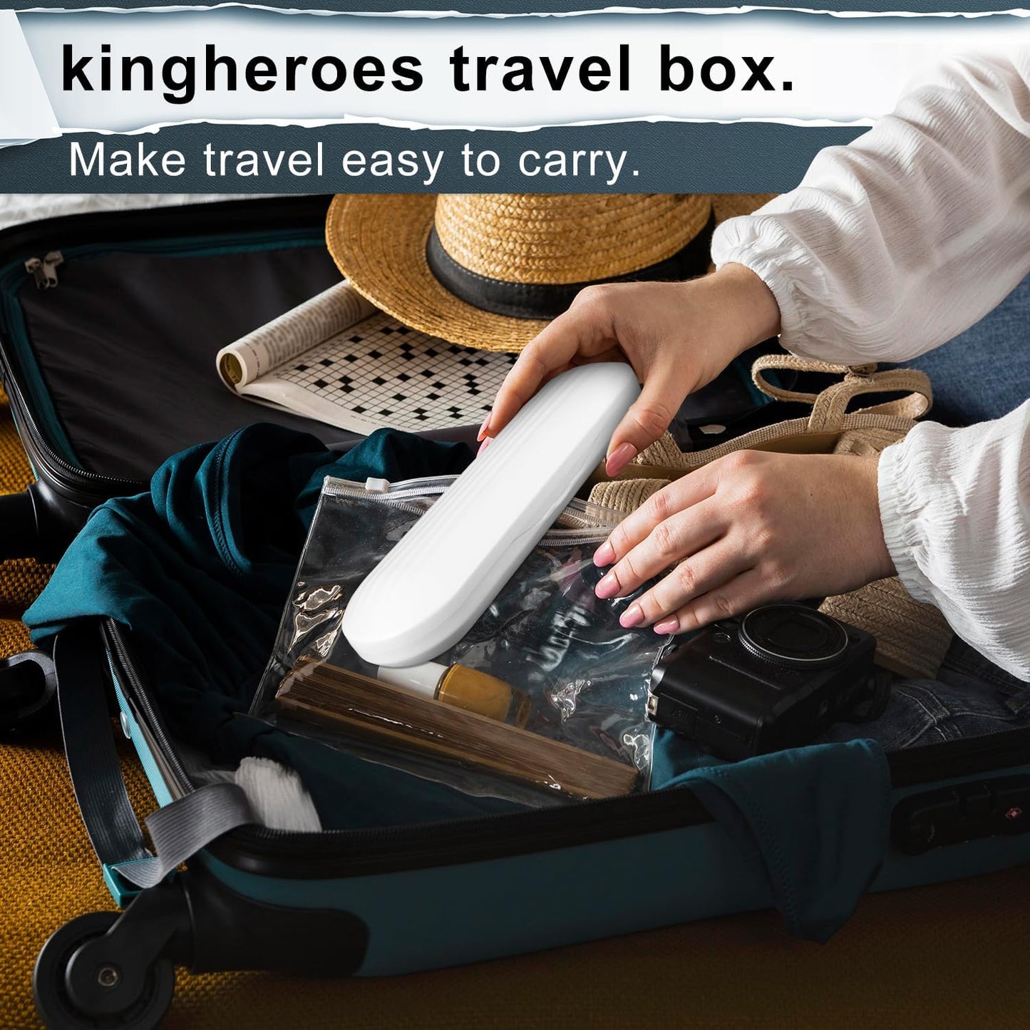 Electric Toothbrush Set, Comes with 8 Brush Heads & Travel Case,4 Modes with 2 Minutes Built in Smart Timer, One Charge for 60 Days, 42000 VPM Motor (Purple)