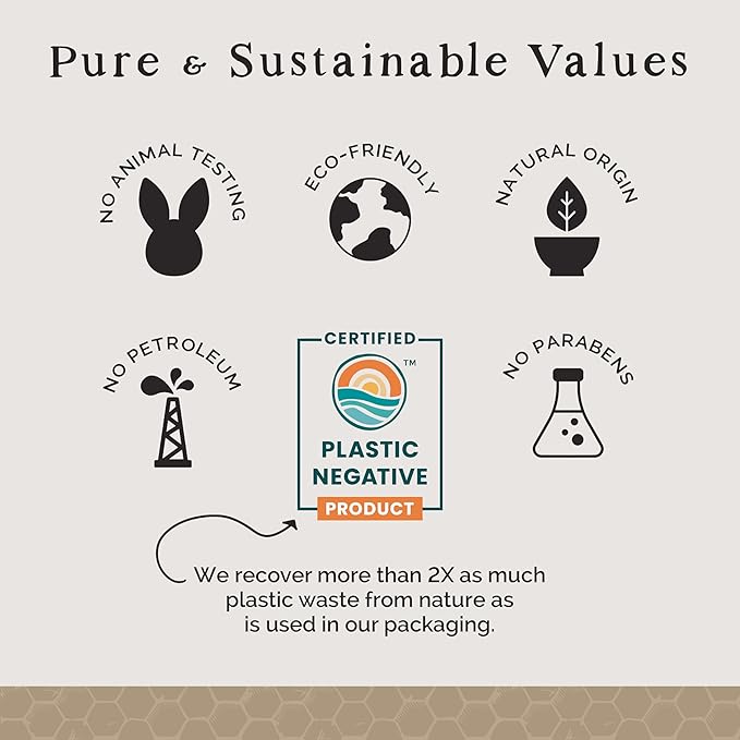 Natural Lip Balm - Organic & Natural Ingredients - Beeswax Based Moisturizing Lip Care Chapstick for Chapped Lips - Great Gift Idea - Farm & Bee - 0.15oz (Pack of 4 - Vanilla Bean)