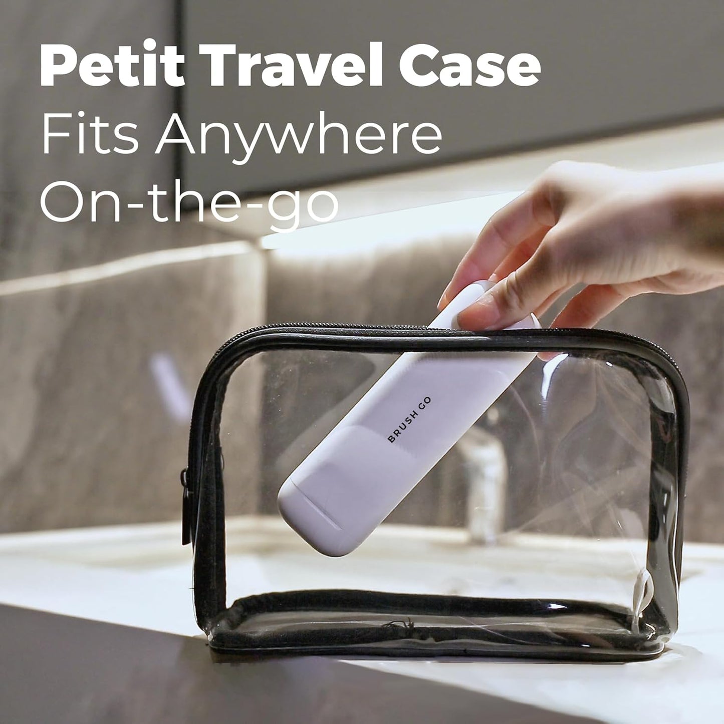 MIPOW Slim Pro i4 Electric Toothbrush Rechargeable Smart Ultra Sonic 3 Modes Magnetic Travel Case &Ceramic Dock, 60Day Long Battery Soft Bristles 2Heads IPX7 Waterproof,Color-(White)