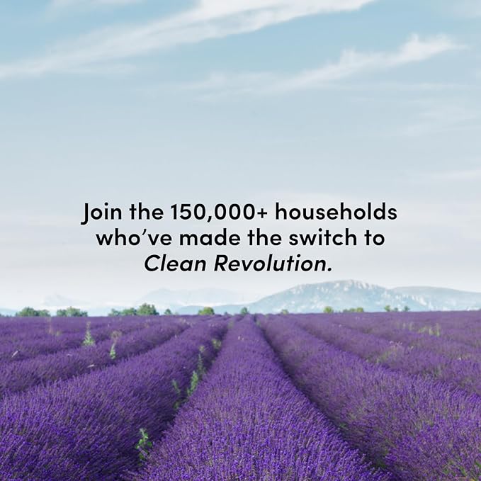 Clean Revolution Foaming Hand Soap Refill Supply Container, Ready to Use Formula, Natural Lavender Fragrance, 64 Fl Oz (Pack of 1)