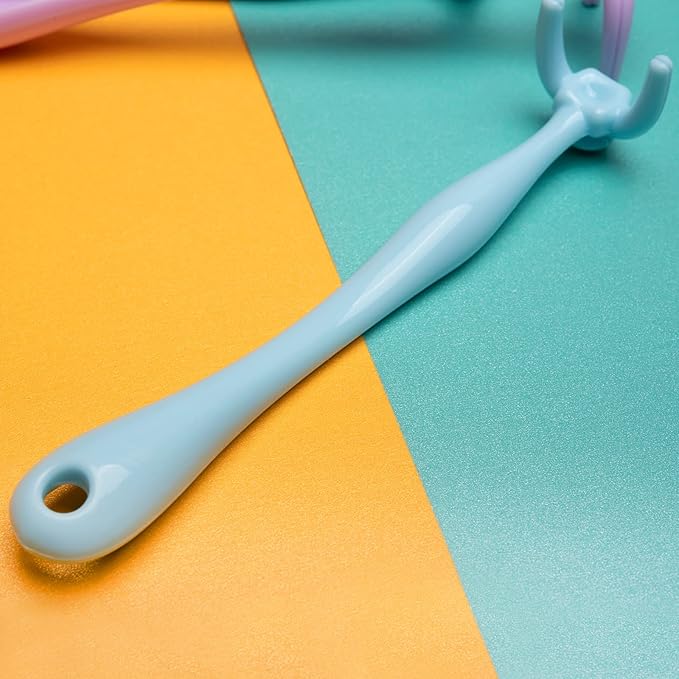 Design Colorful Floss Holder Reusable Dental Floss Handle 3 Counts for Adults and Kids NO-Waste Floss Picksfloas Holder Flosser