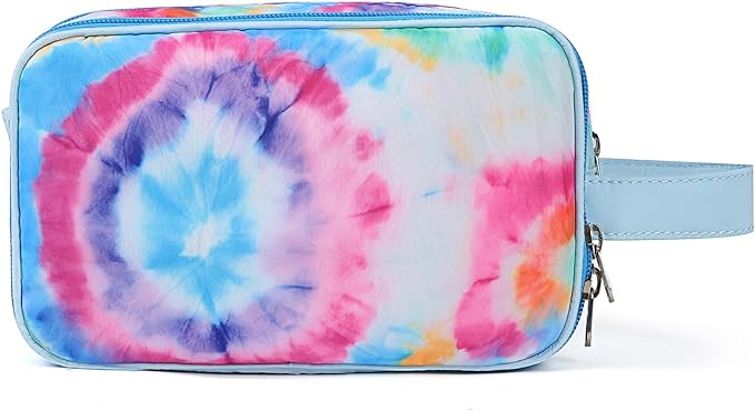 Cute Kids Toiletry Bag for Girls, Toddler Travel Makeup Bag Cosmetic Bag for Toddler Girls Gift