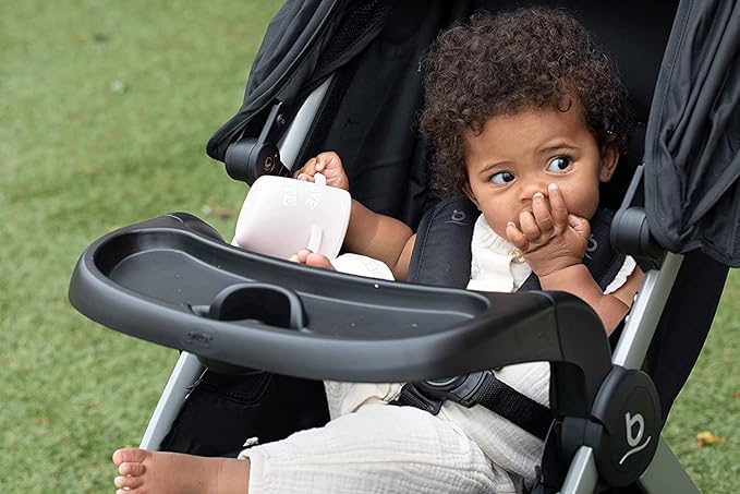 Snack Cups for Toddlers by Bella Tunno, Silicone Spill Proof Food Container with Lid, Babies & Kids 6-12 Months, Love First Bite